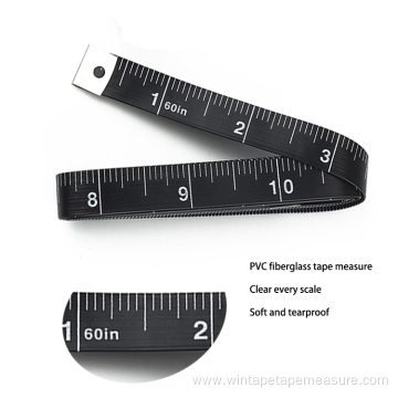 60 Inches Textile PVC Fiberglass Tape Measure